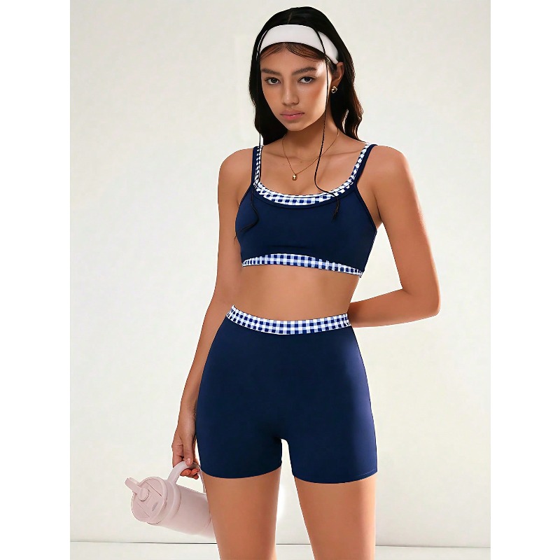 Yoga Pilates Girl - Women's Yoga sets Navy Blue And