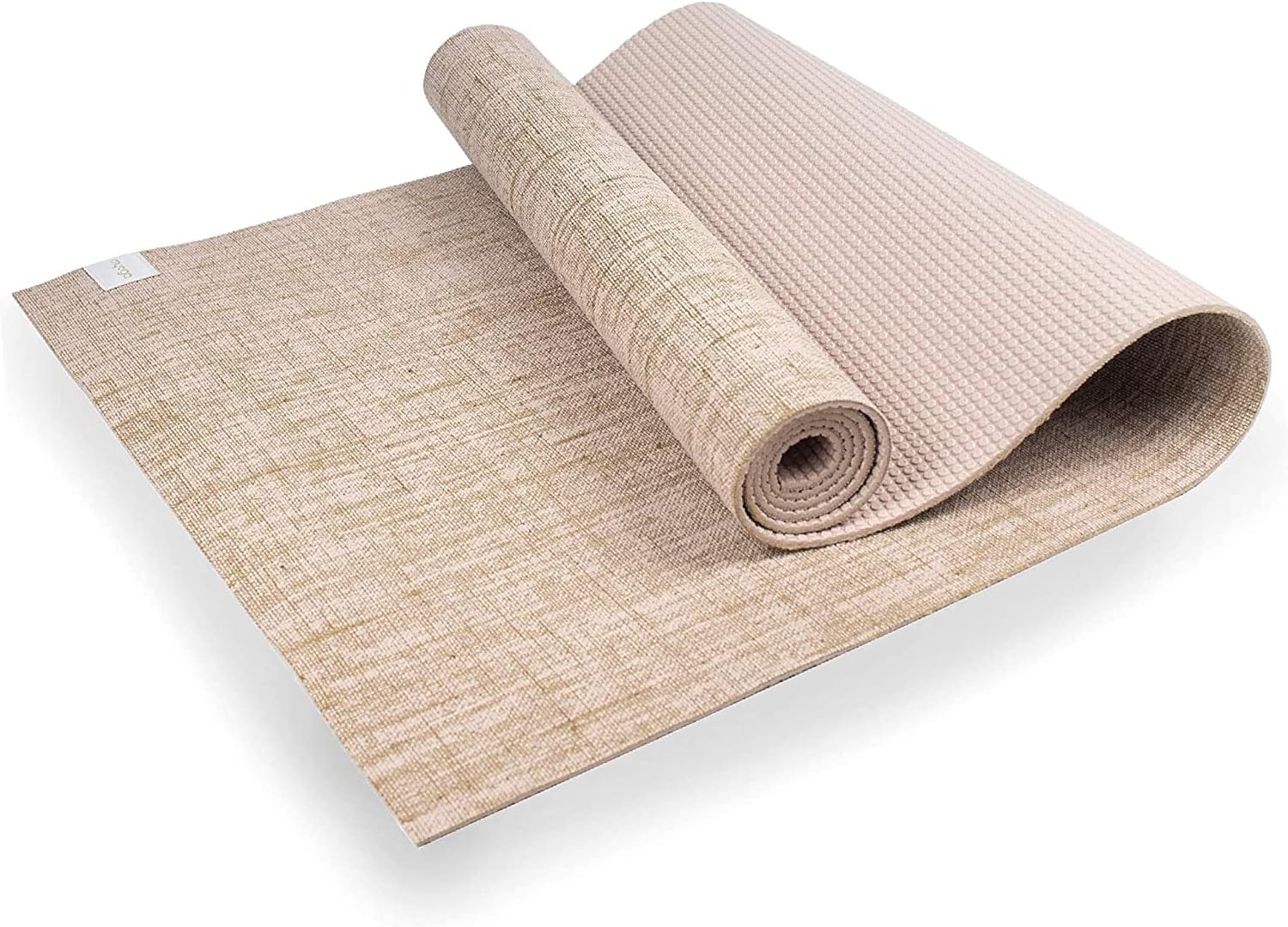 Pilates Yoga Mat - Jute Yoga Mat, Eco Friendly Biodegradable