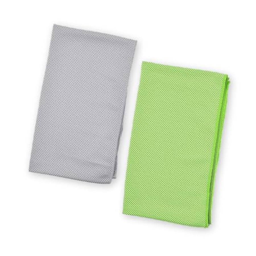 Pilates Yoga Gym - 2 Pack Evaporative Cooling Towel, 12x40