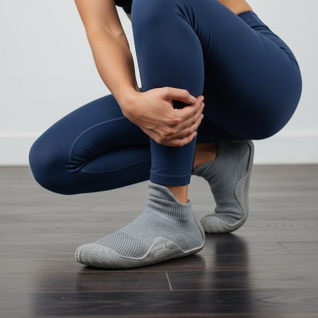 Pilates Yoga Footwear - GallonShark Barefoot Sock Shoes Non-Slip Knit