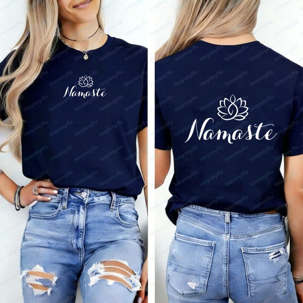 Namaste T Shirt Trending Yoga  - Yoga Pilates Girl 评论和价格