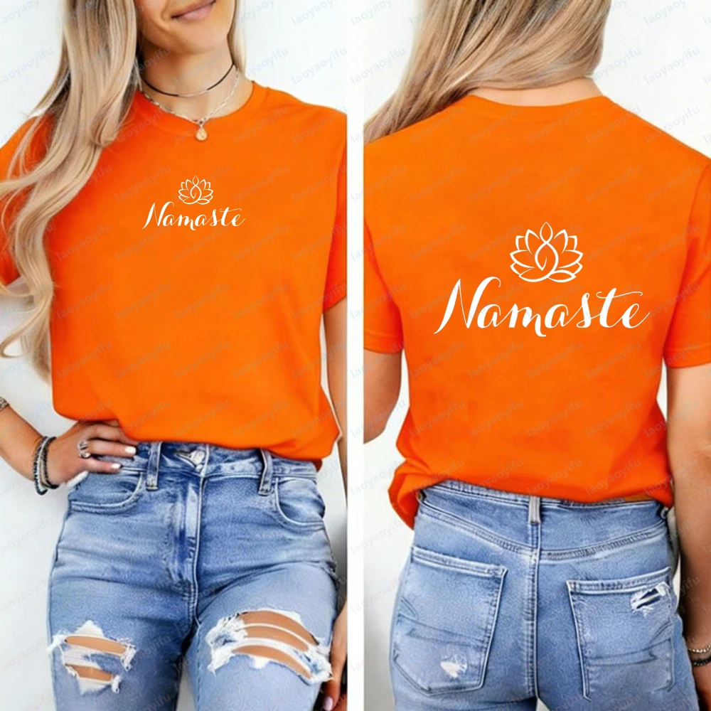 Namaste T Shirt Trending Yoga  - Yoga Pilates Girl 评论和价格