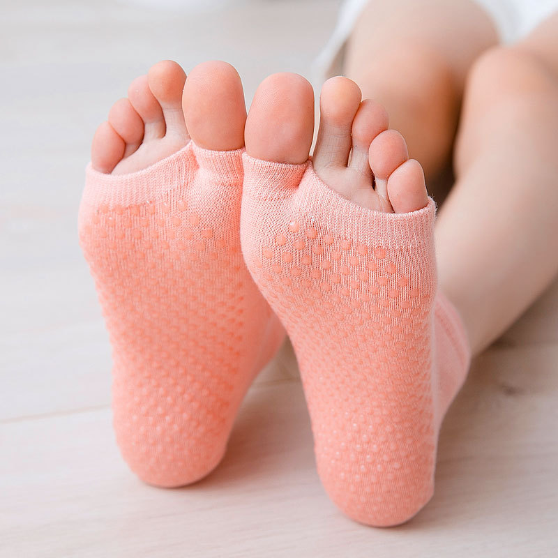 Non-Slip Split-Toe Yoga Socks  - Pilates Yoga Gym 评论和价格
