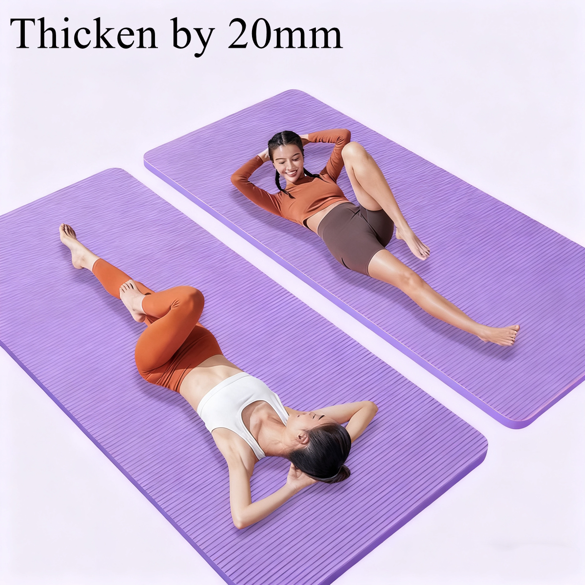 15-20MM Thick 183×60cm Yoga Ma - Pilates Yoga Mat Thickness 评论和价格