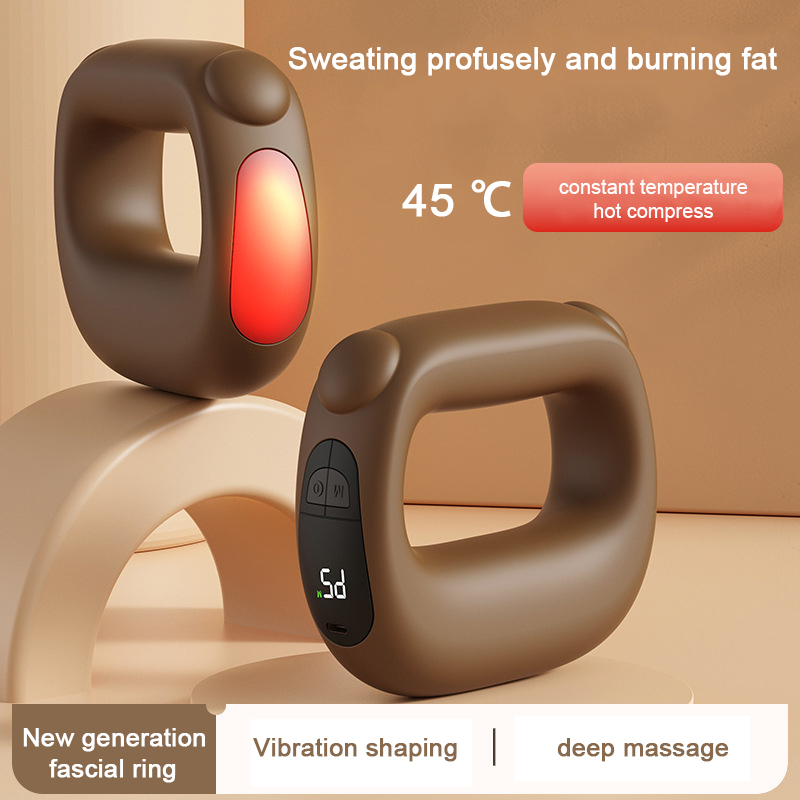 Handheld Massage Ring Vibratin - Pilates Yoga Circle 评论和价格