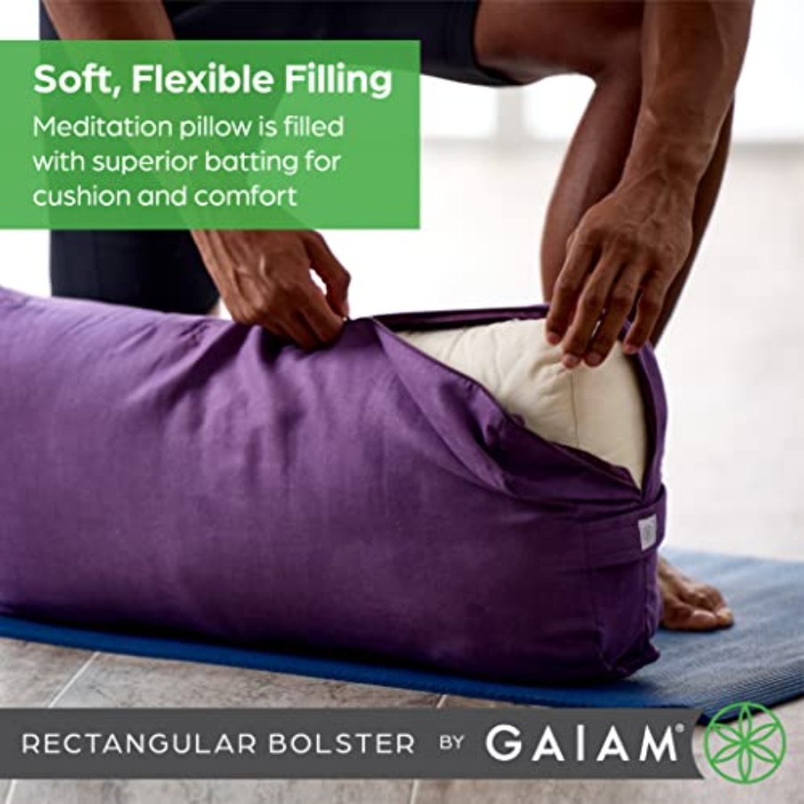 Round Yoga Bolster Pillow Soft - Bolster Cushion Round 评论和价格