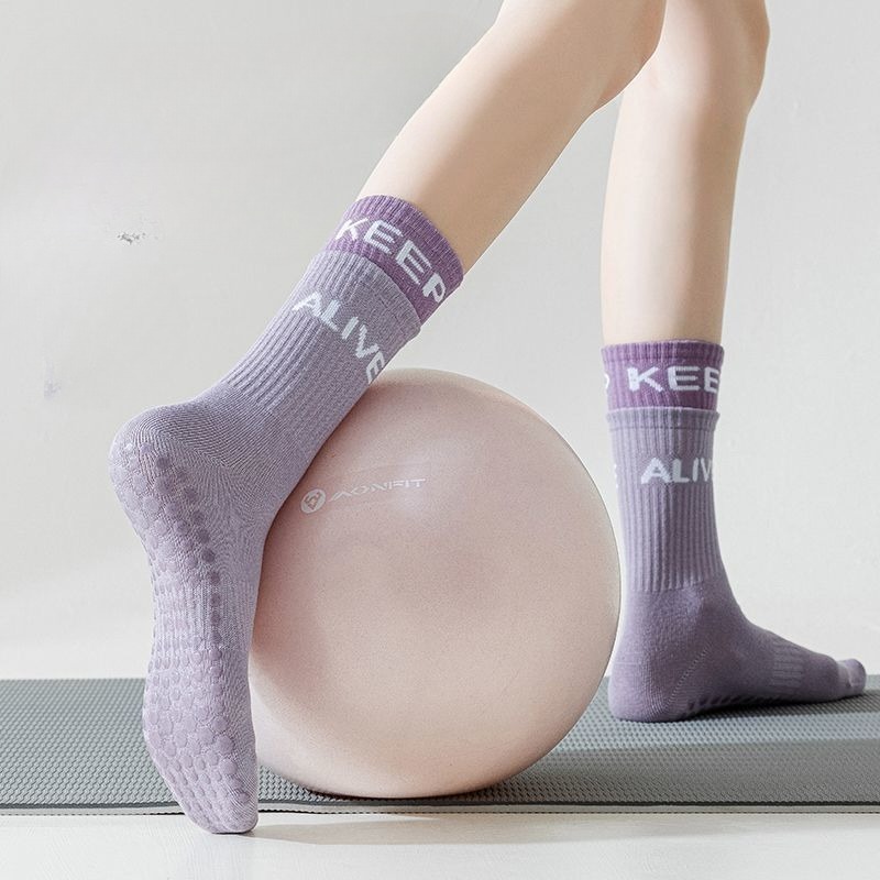 Women's Non-Slip Yoga Socks wi - Pilates Yoga Gym 评论和价格