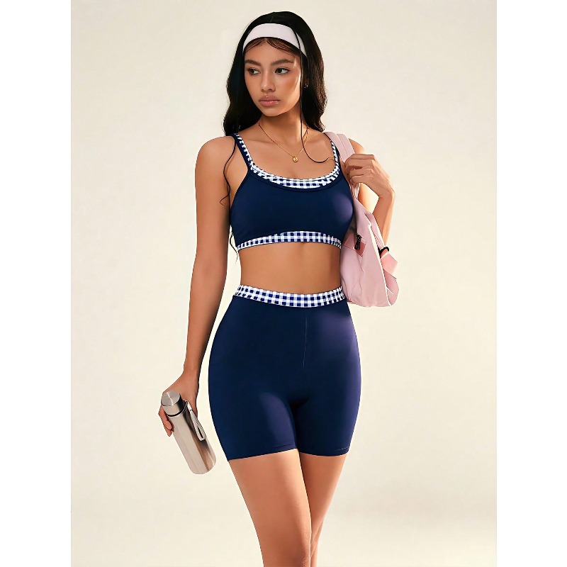 Women's Yoga sets Navy Blue An - Yoga Pilates Girl 评论和价格