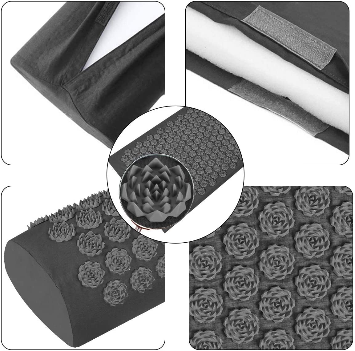 Shiatsu Acupressure Mat Spike  - Pilates Yoga Mat 评论和价格