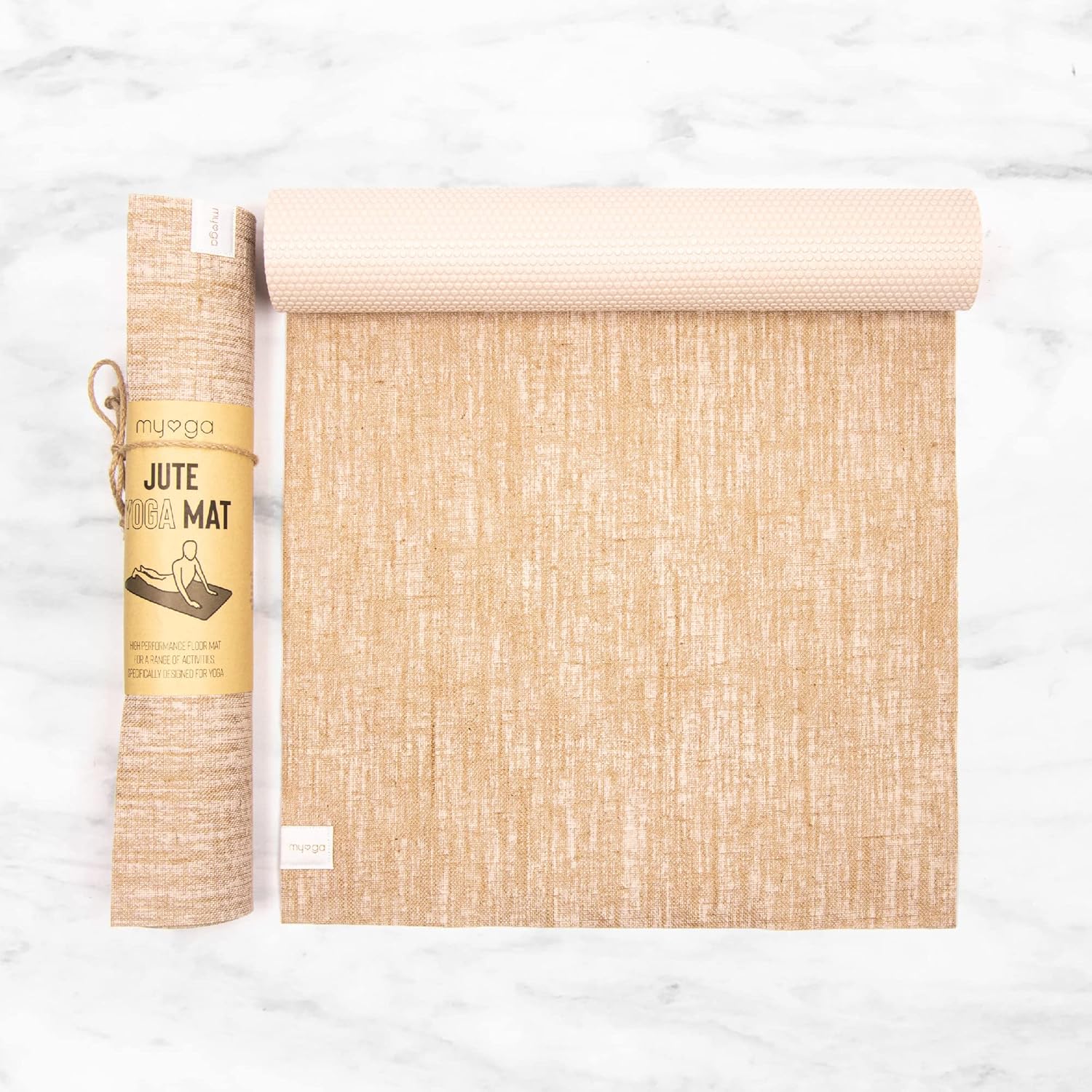 Jute Yoga Mat, Eco Friendly Bi - Pilates Yoga Mat 评论和价格