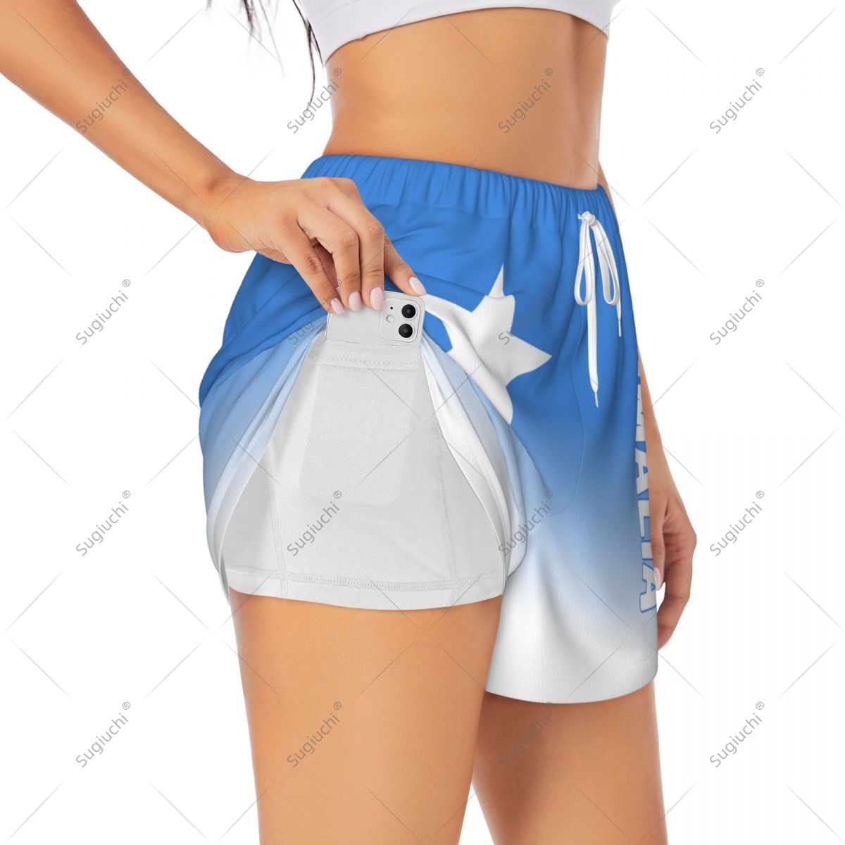 Women Girl Sports Shorts Somal - Yoga Pilates Girl 评论和价格
