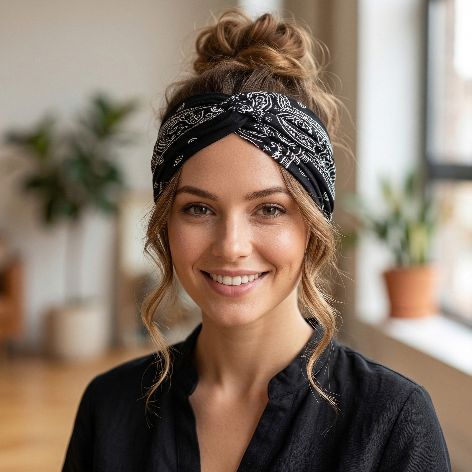 Cross Yoga Headbands for Women - Yoga Pilates Girl 评论和价格