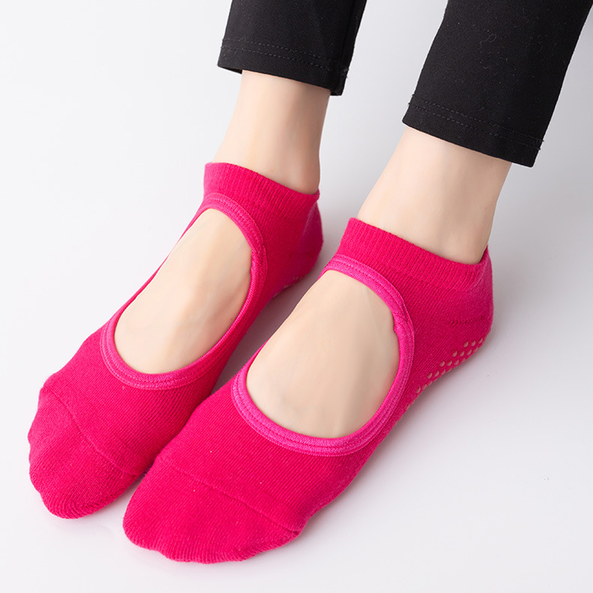 Women Yoga Toe Socks High Qual - Yoga Pilates Girl 评论和价格