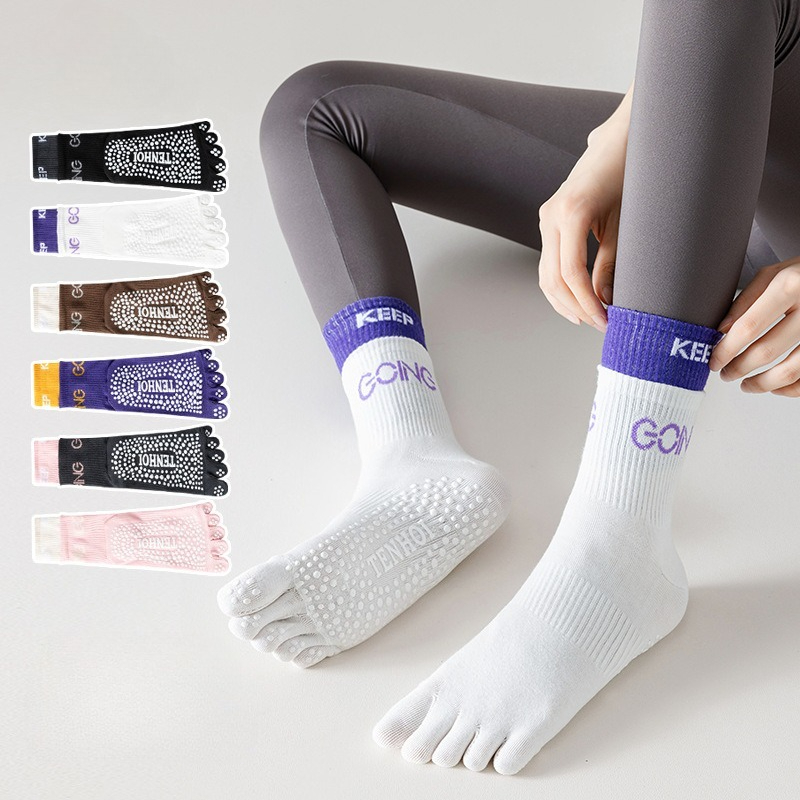 5 Toe Socks for Women Girls No - Yoga Pilates Girl 评论和价格