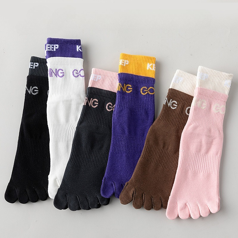 5 Toe Socks for Women Girls No - Yoga Pilates Girl 评论和价格