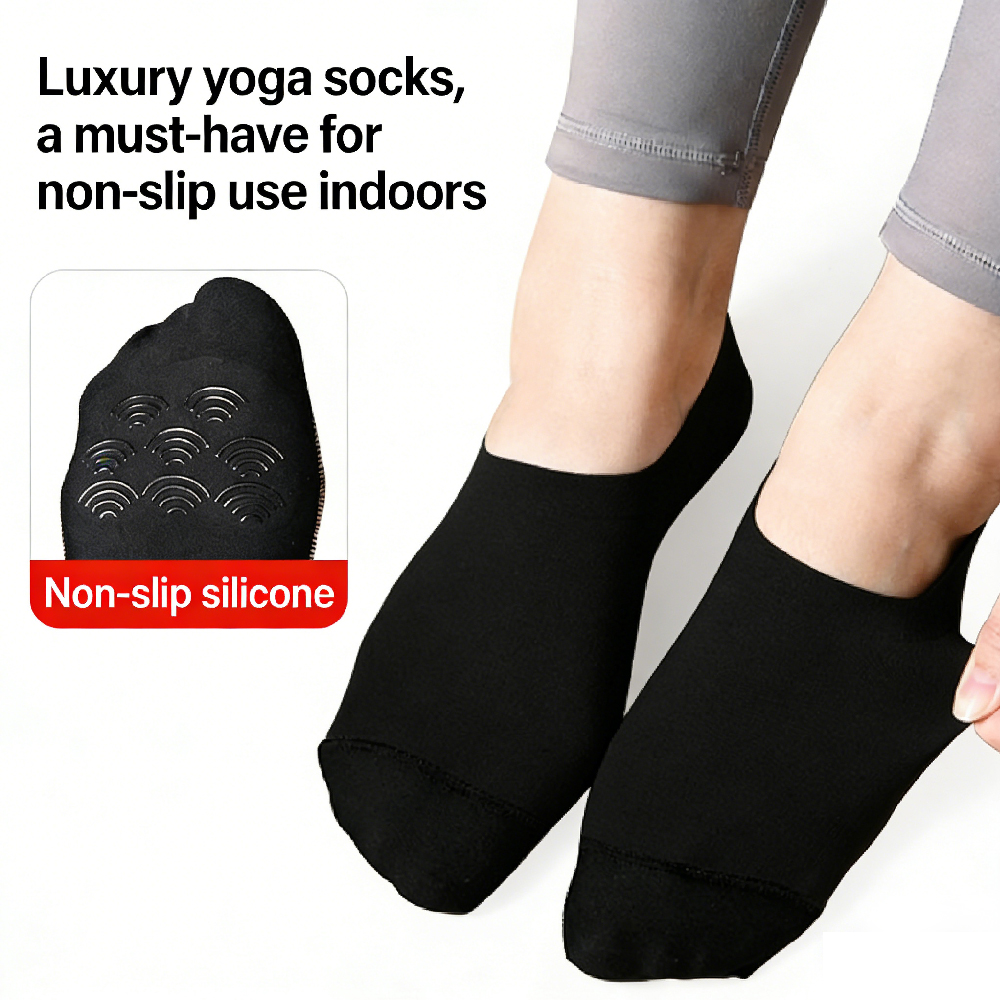 1Pair Women Non Slip Grip Sock - Pilates Yoga Footwear 评论和价格