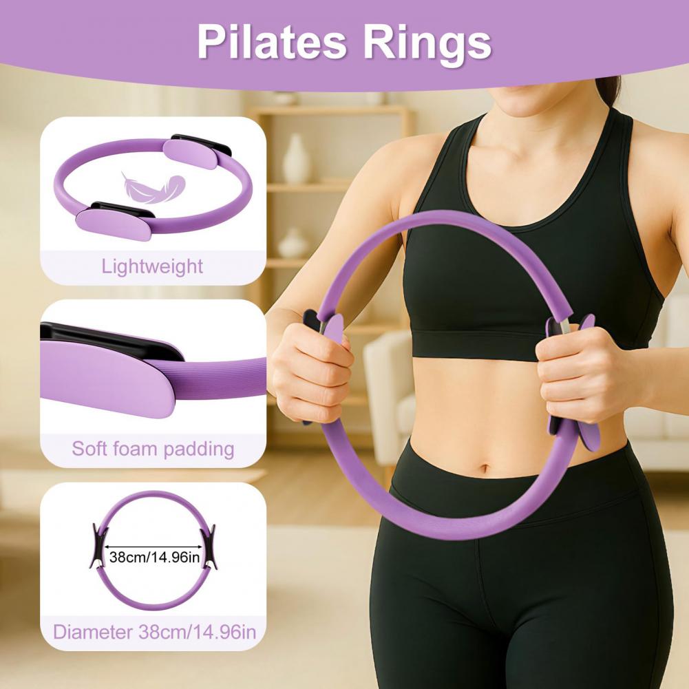 Women Yoga Fitness Ring Circle - Yoga Pilates Girl 评论和价格