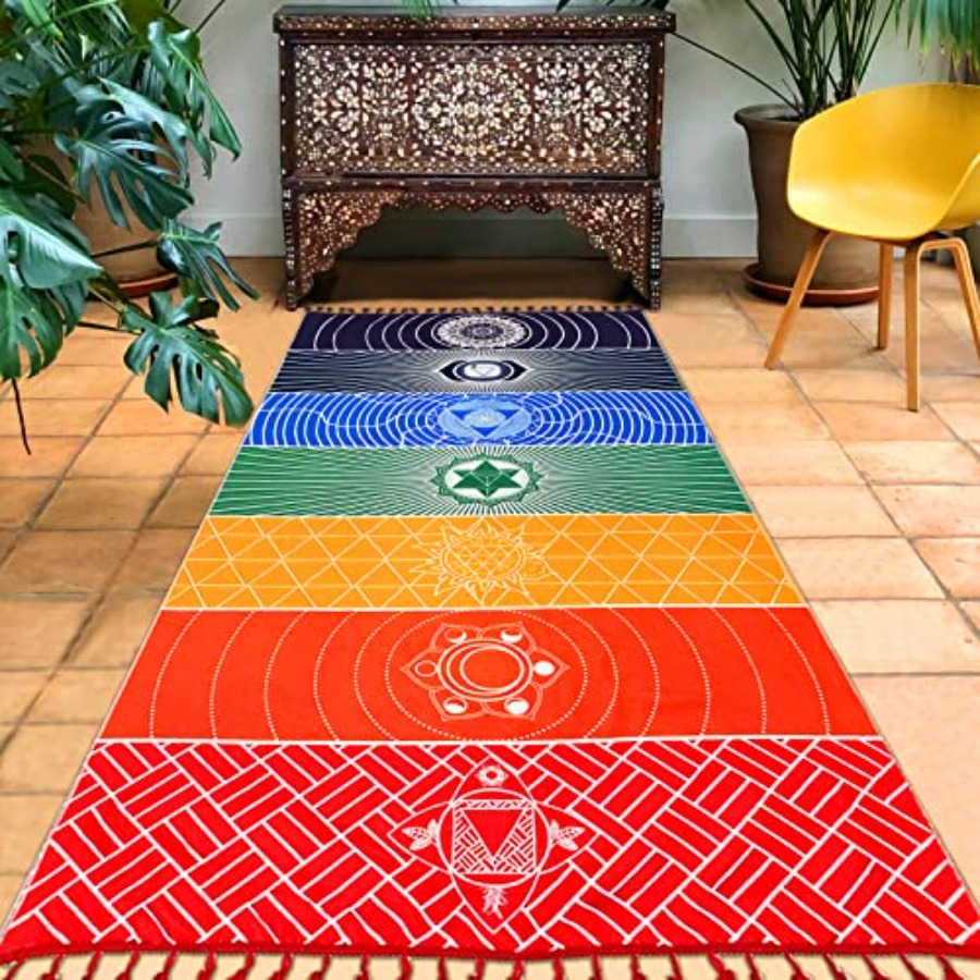 Mexican Yoga Mat Beach Picnic  - Pilates Yoga Mat 评论和价格