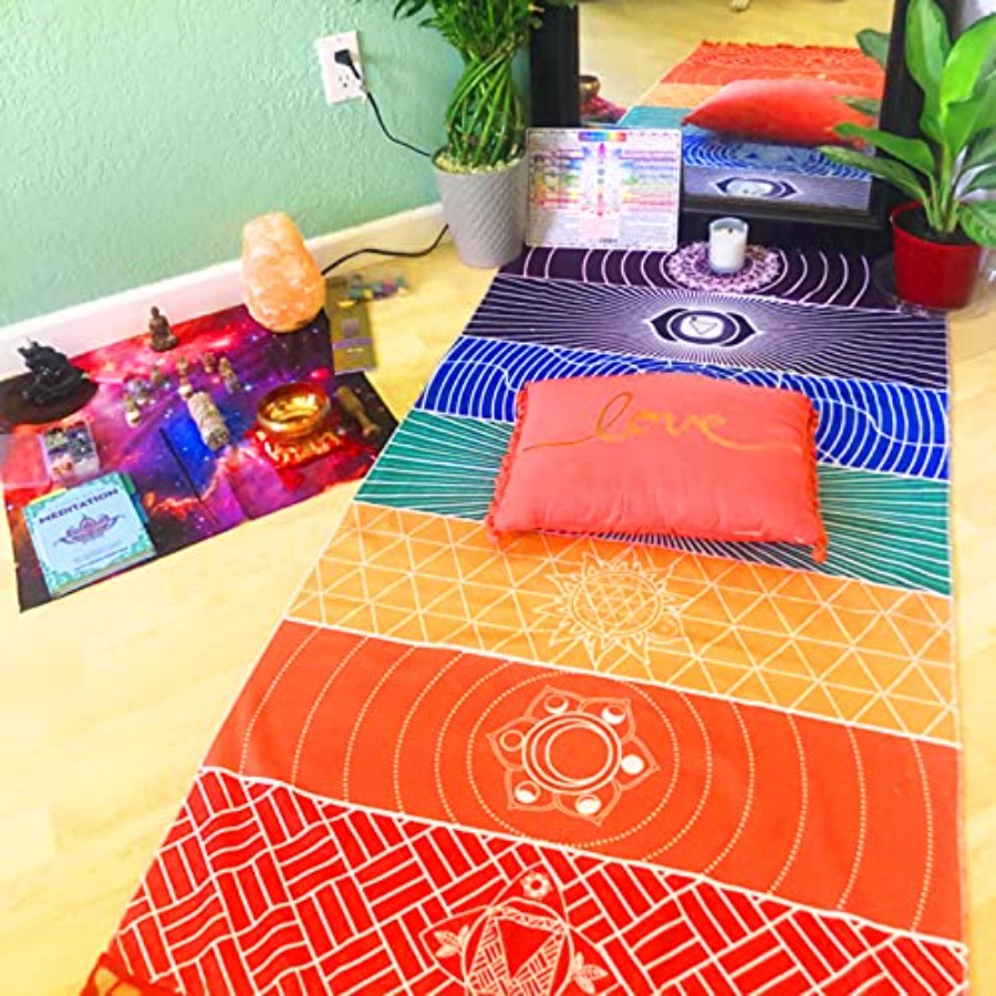 Mexican Yoga Mat Beach Picnic  - Pilates Yoga Mat 评论和价格