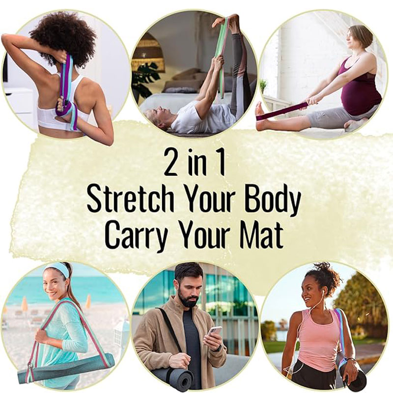 Adjustable Non Slip Strap, Sui - Pilates Yoga Mat 评论和价格