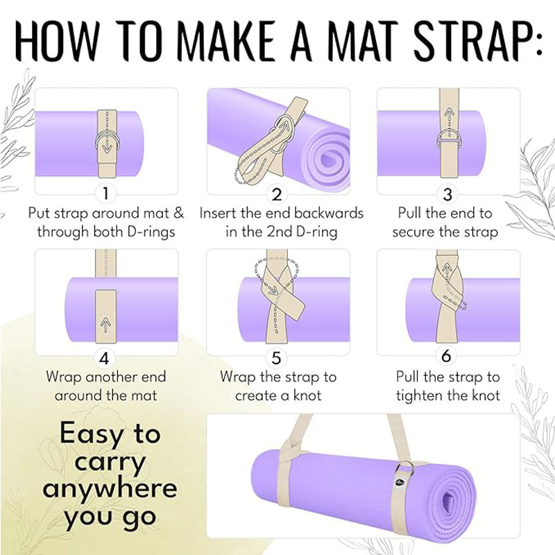 Adjustable Non Slip Strap, Sui - Pilates Yoga Mat 评论和价格
