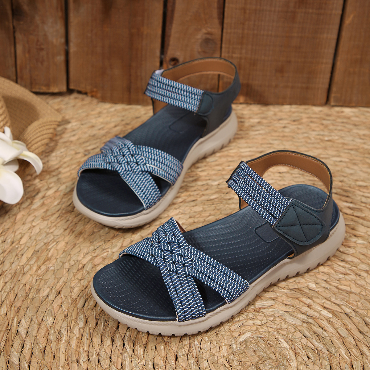 Women Sport Sandals Velcro Clo - Pilates Yoga Gym 评论和价格