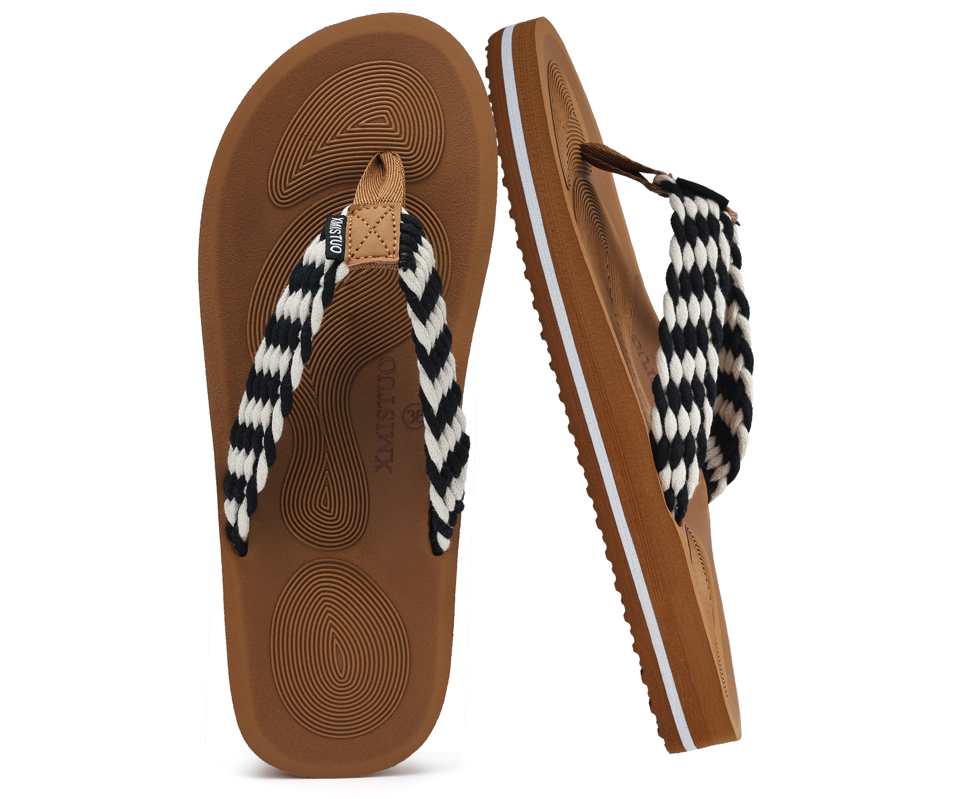 Flip Flops for Women with Arch - Pilates Yoga Gym 评论和价格