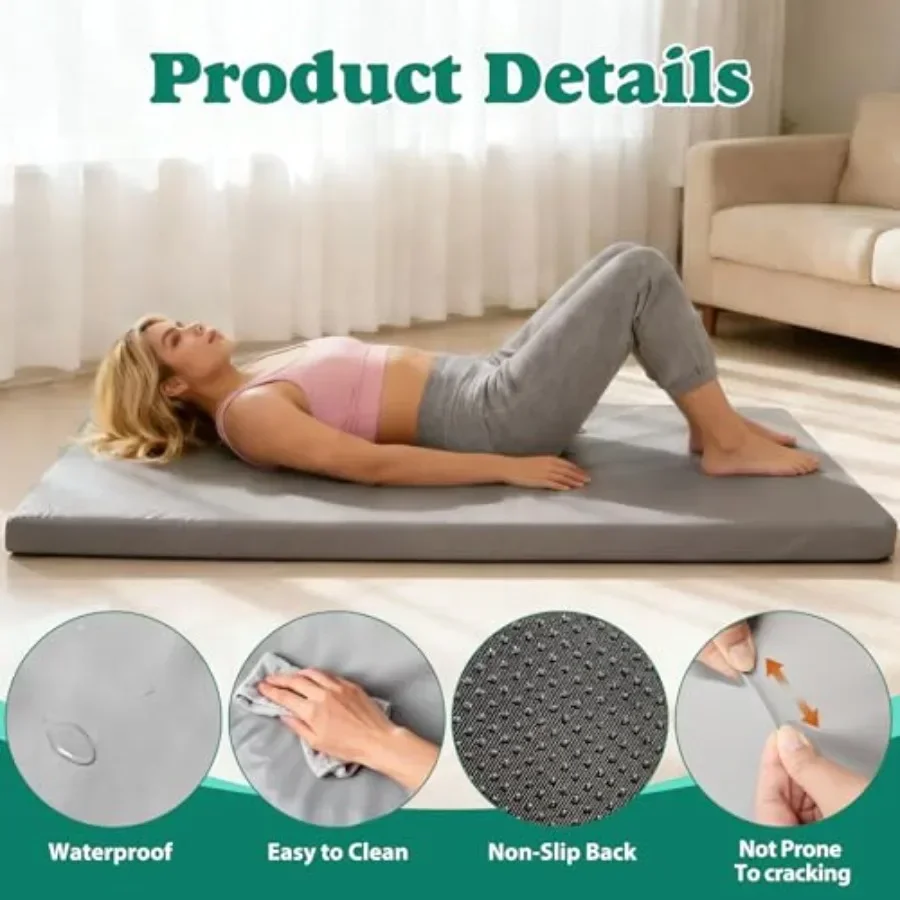 3 Inch Thick Yoga Mat 72 * 32  - Pilates Yoga Mat Thickness 评论和价格