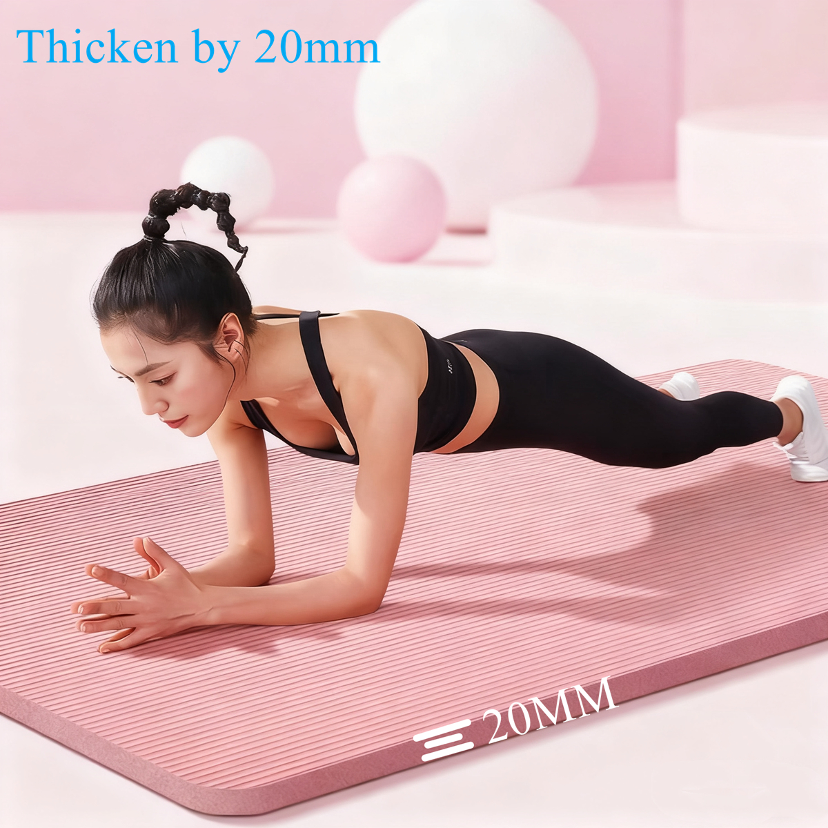 15MM-20MM Thick Yoga Mats Anti - Pilates Yoga Mat Thickness 评论和价格