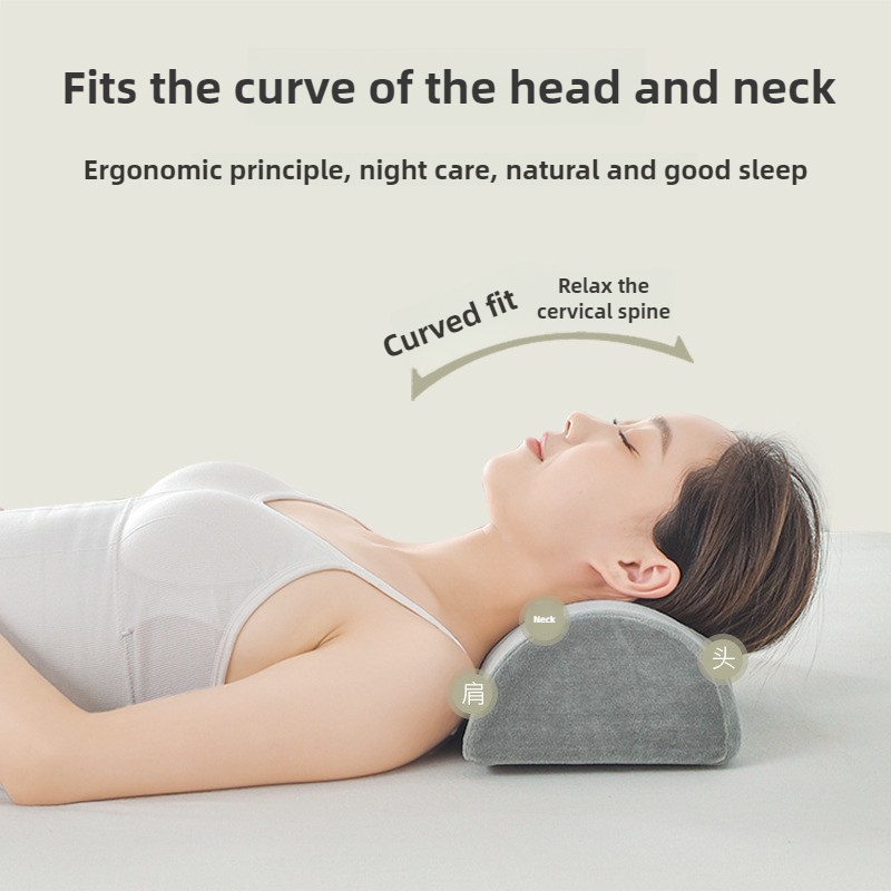 1pc New Half Moon Bolster Pill - Bolster Cushion Round 评论和价格