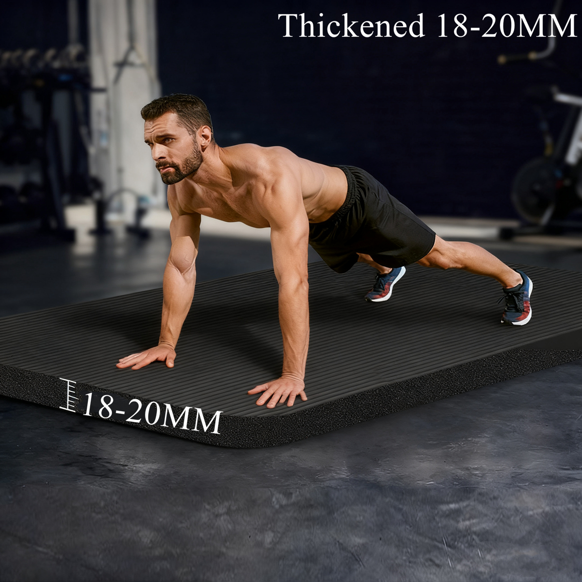 183×60cm 18MM Thick Yoga Mats  - Pilates Yoga Mat Thickness 评论和价格
