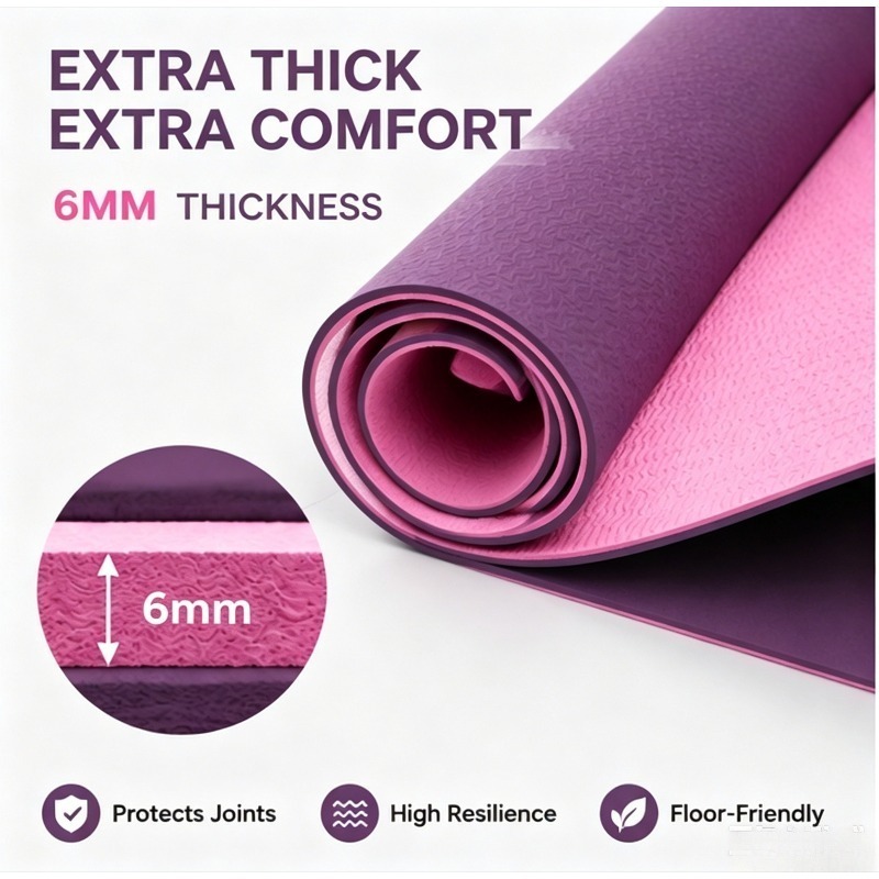 Yoga Mats Anti-slip Sport Fitn - Pilates Yoga Mat 评论和价格